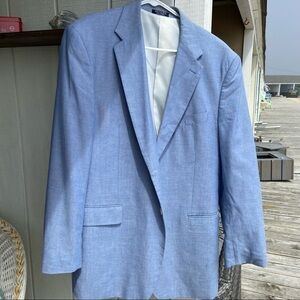 Adolfo Summer Weight Cotton Sport Coat. Stay Cool In My Classic Preppy Jacket.